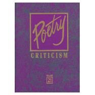 Poetry Criticism by Gellert, Elisabeth, 9780787659646