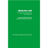 Muslim Law by Alexander David Russell, 9781135029647