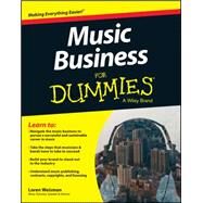 Music Business for Dummies by Weisman, Loren, 9781119049654