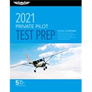 Private Pilot Test Prep 2021 ( two book set ) by Asa Test Prep Board, 9781619549654