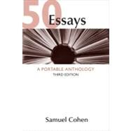 50 Essays: A Portable Anthology by Cohen, Samuel, 9780312609658