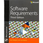Software Requirements by Wiegers, Karl; Beatty, Joy, 9780735679665