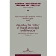 Aspects of the History of English Language and Literature by Imahayashi, Osamu; Nakoo, Yoshiyuki; Ogura, Michiko, 9783631609668