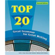 Top 20 Great Grammar for Great Writing by Folse, Keith; Solomon, Elena Vestri; Smith-Palinkas, Barbara, 9780618789672