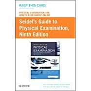 Seidel's Guide to Physical Examination by Ball, Jane W.; Dains, Joyce E.; Flynn, John A.; Solomon, Barry S.; Stewart, Rosalyn W., 9780323569675