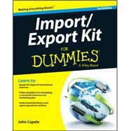 Import / Export Kit For Dummies by Capela, John J., 9781119079675