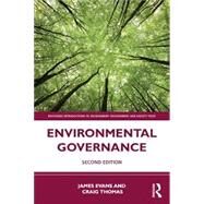 Environmental Governance by James Evans; Craig Thomas, 9781032369679