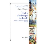 tudes d'esthtique mdivale - tome 1 by Edgar de Bruyne, 9782226099679