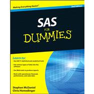 SAS For Dummies by McDaniel, Stephen; Hemedinger, Chris, 9780470539682