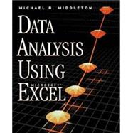 Data Analysis Using Microsoft Excel Updated for Office 97 by Middleton, Michael R., 9780534359683