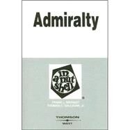 Admiralty in a Nutshell by Maraist, Frank L.; Galligan, Thomas C., 9780314159687