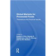 Global Markets For Processed Foods by Pick, Daniel, 9780367159689