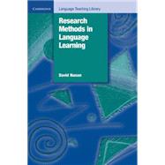 Research Methods in Language Learning by David Nunan, 9780521429689