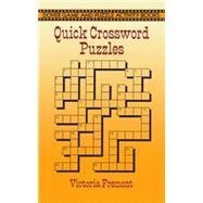 Quick Crossword Puzzles by Fremont, Victoria, 9780486289694
