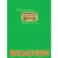 The Broadview Guide to Writing by Babington, Doug; Lepan, Don; Okun, Maureen, 9781551119694