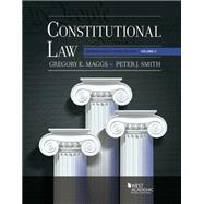 Constitutional Law(Higher Education Coursebook) by Maggs, Gregory E.; Smith, Peter J., 9781685619695