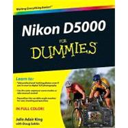 Nikon D5000 For Dummies by King, Julie Adair, 9780470539699