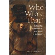 Who Wrote That? by Ostrowski, Donald, 9781501749704