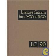 Literature Criticism from 1400 to 1800 by Lablanc, Michael L., 9780787669713