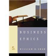 Business Ethics (with InfoTrac) by Shaw, William H., 9780534619725