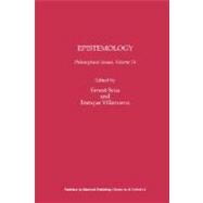 Epistemology, Volume 14 by Sosa, Ernest; Villanueva, Enrique, 9781405119726