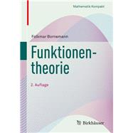 Funktionentheorie by Bornemann, Folkmar, 9783034809733