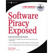 Software Piracy Exposed by Craig, Paul; Honick, Ron, 9780080489735