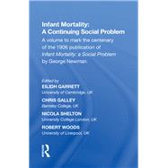 Infant Mortality: A Continuing Social Problem by Galley,Chris, 9780815389736