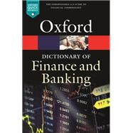 A Dictionary of Finance and Banking by Law, Jonathan, 9780198789741