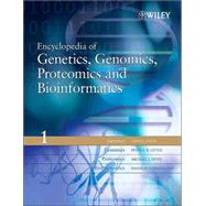 Encyclopedia of Genetics, Genomics, Proteomics and Bioinformatics, 8 Volume Set by Dunn, Michael J.; Jorde, Lynn B.; Little, Peter F. R.; Subramaniam, Shankar, 9780470849743