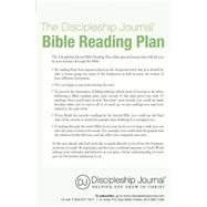 The Discipleship Journal Bible Reading Plan by Navigators, 9781576839744