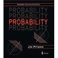 Probability by Pitman, Jim, 9780387979748