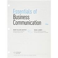 Bundle: Essentials of Business Communication, Loose-Leaf Version, 10th + Premium Website, 1 term (6 months) Printed Access Card + MindTap Business Communication by Guffey, Mary Ellen; Loewy, Dana, 9781305699748