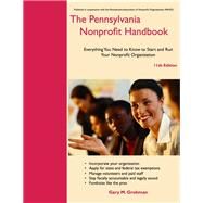 The Pennsylvania Nonprofit Handbook by Gary Marc Grobman, 9781929109753