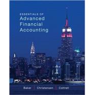 Essentials of Advanced Financial Accounting with Connect Plus Access Card by Baker, Richard; Christensen, Theodore; Cottrell, David, 9780077869755
