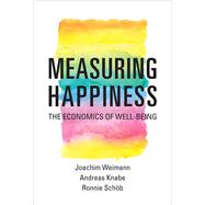 Measuring Happiness by Weimann, Joachim; Knabe, Andreas; Schb, Ronnie, 9780262529761