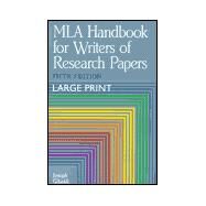 Mla Handbook for Writers of Research Papers by Gibaldi, Joseph, 9780873529761