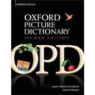 Oxford Picture Dictionary Monolingual English English Dictionary for teenage and adult students by Adelson-Goldstein, Jayme; Shapiro, Norma, 9780194369763