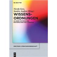 Wissens-Ordnungen by Gess, Nicola; Janen, Sandra, 9783110349764