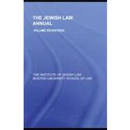 The Jewish Law Annual Volume 17 by Lifshitz, Berachyahu, 9780203929766
