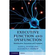 Executive Function and Dysfunction: Identification, Assessment and Treatment by Edited by Scott J. Hunter , Elizabeth P. Sparrow, 9780521889766