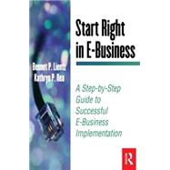 Start Right in E-Business by Lientz,Bennet, 9780124499775