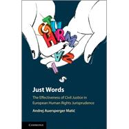 Just Words by Matic, Andrej Auersperger, 9781108479776