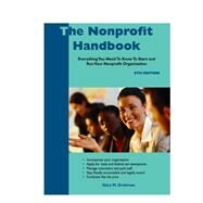 The Nonprofit Handbook by Grobman, 9781929109777