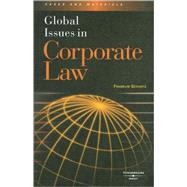 Global Issues in Corporate Law by Gevurtz, Franklin A., 9780314159779