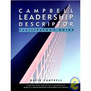 Campbell Leadership Descriptor Facilitator's Guide Package by Campbell, David P., 9780787959784