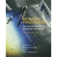 Modern Philosophy by Ariew, Roger; Watkins, Eric, 9780872209787