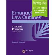 Emanuel Law Outlines for Criminal Procedure by Emanuel, Steven L., 9798894109787