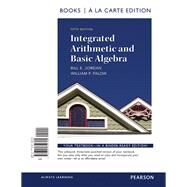 Integrated Arithmetic and Basic Algebra, a la Carte Edition by Jordan, Bill E.; Palow, William P., 9780321759795