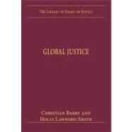 Global Justice by Barry,Christian, 9780754629795